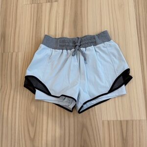 MPG Light Gray and Black Athletic Shorts